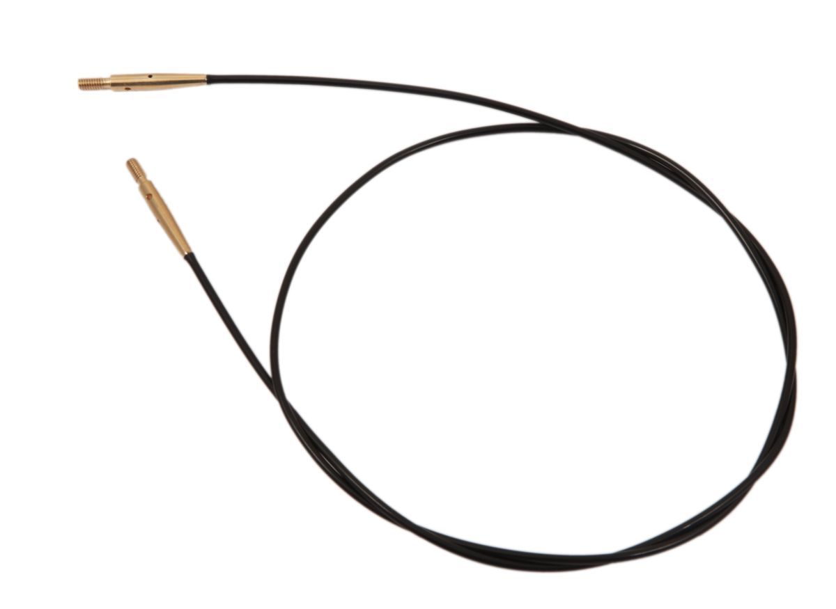 KnitPro Nadelseil Schwarz-gold, 150cm
