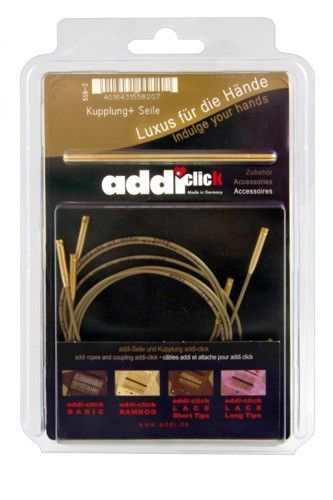 addi-click Seil gold - gold, 60cm