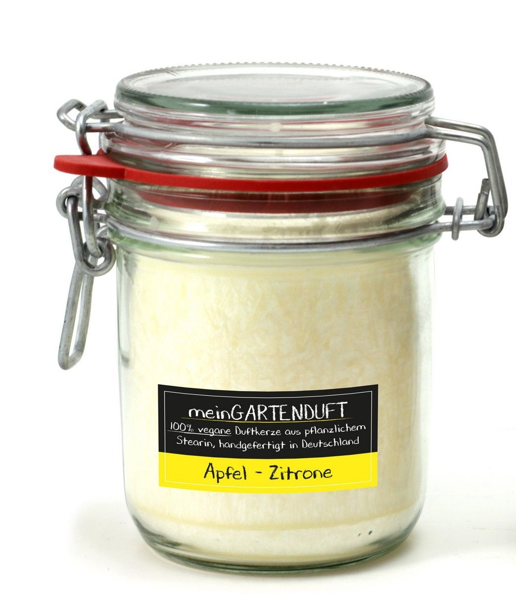 mein Gartenduft Kerze groß von Candle Factory im Drahtbügelglas mein Gartenduft Kerze groß von Candle Factory im Drahtbügelglas