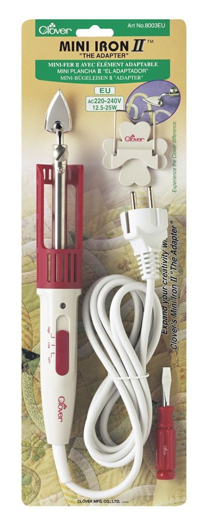 Clover Mini-Bügeleisen mit EU Stecker 8003 