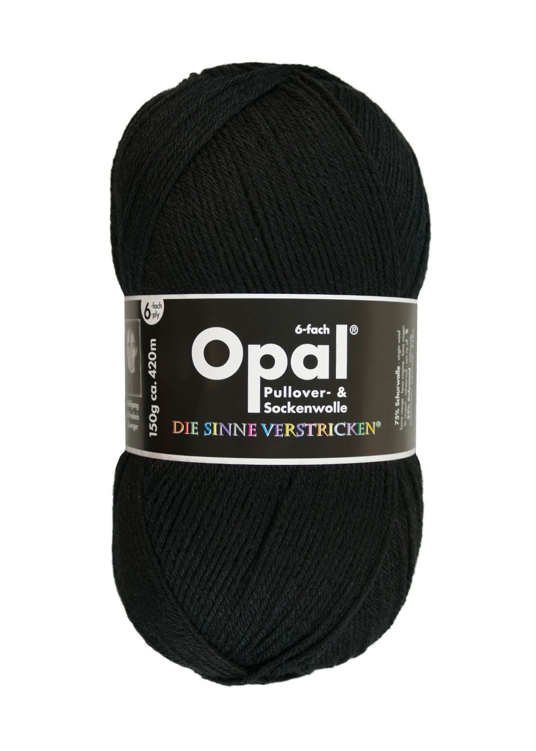 OPAL 6-fach uni 75% Schurwolle / 25% Polyamid, 420m / 150g, Fb. 5306