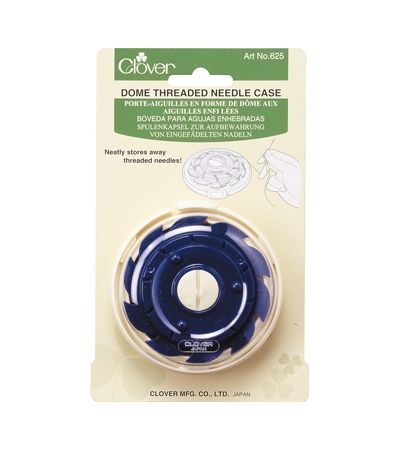 Spulenkapsel für eingefädelte  Nadeln