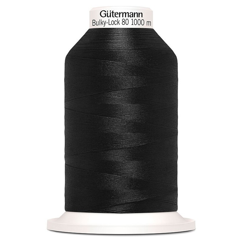 Gütermann Bulky-Lock 80 1000m, 100% Polyester 000