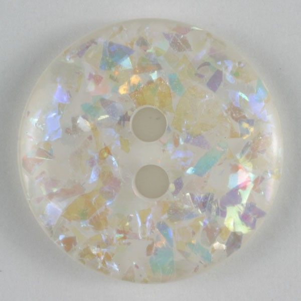 Modeknopf Größe 11 mm weiss 