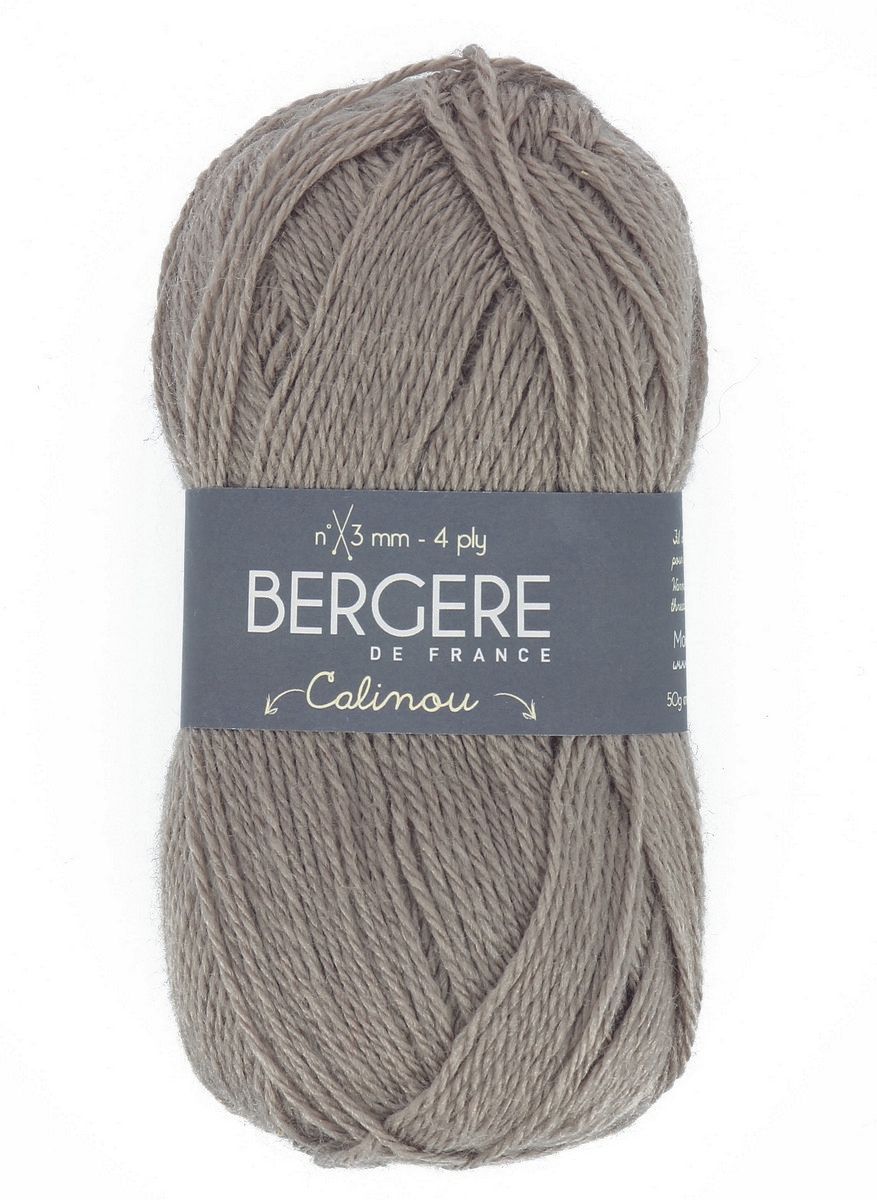 Bergere Calinou - Farbe Ourson  185m/50g, 75% Polyacryl, 25% Wolle  Bergere Calinou - Farbe Ourson  185m/50g, 75% Polyacryl, 25% Wolle
