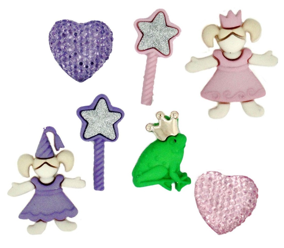 Dress It Up Knöpfe Kleine Prinzessin