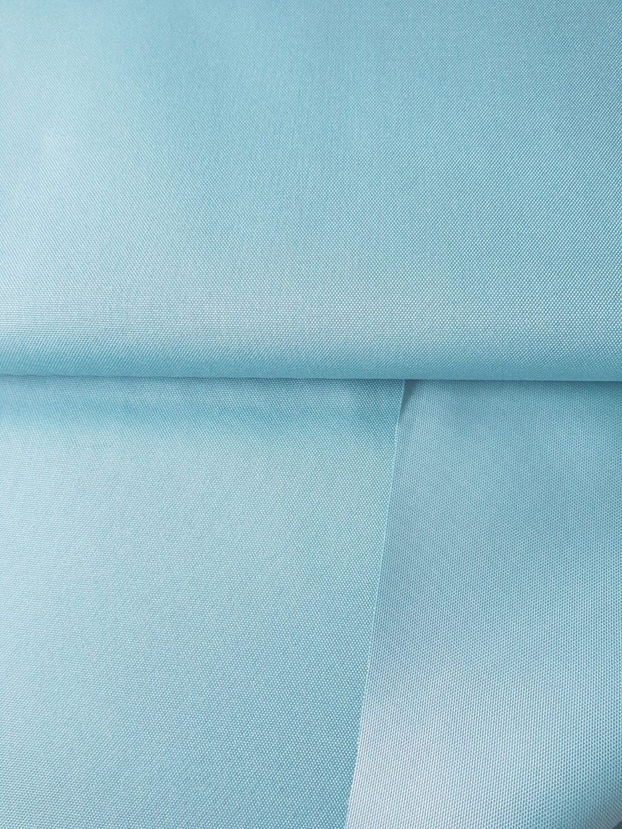 Wasserfester Outdoor-Stoff 100% Polyethylen Hellblau, Breite 147cm Wasserfester Outdoor-Stoff 100% Polyethylen Hellblau, Breite 147cm