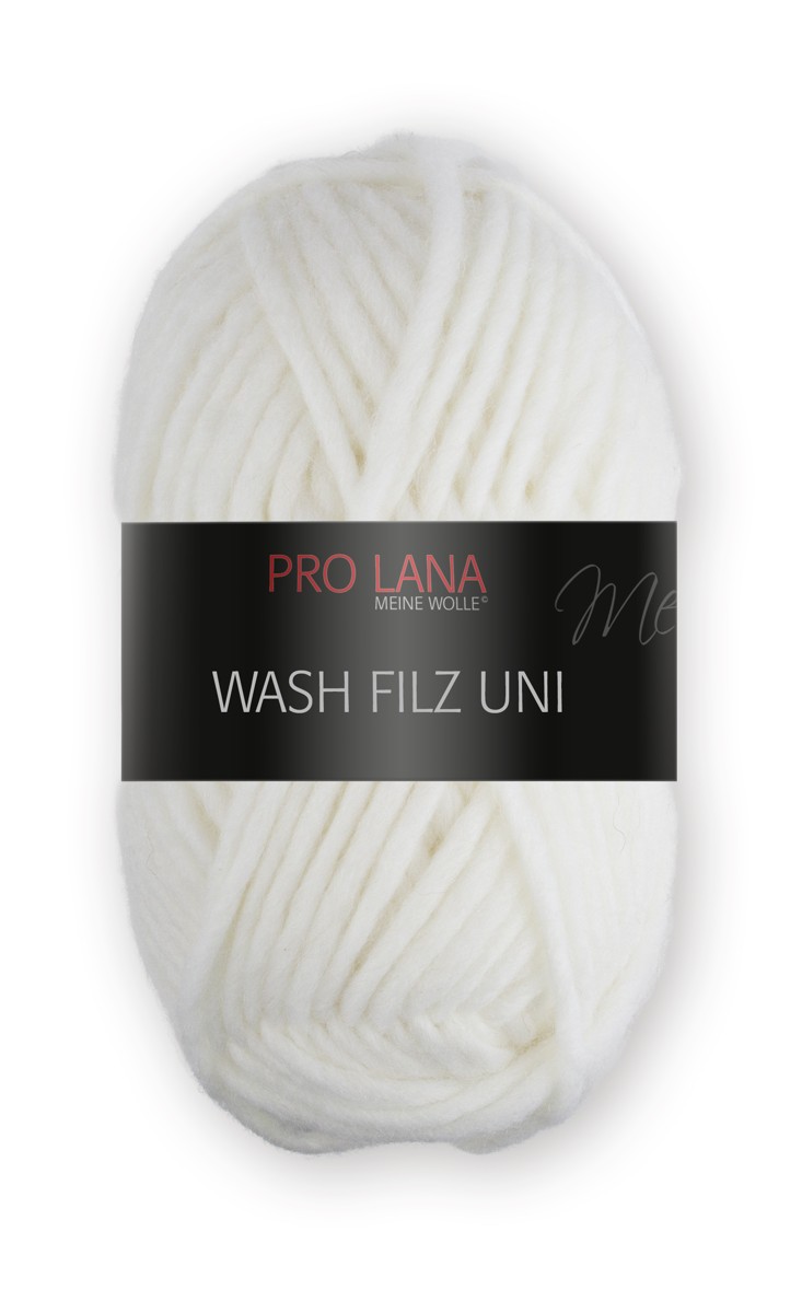 PRO LANA Wash Filz UNI, 100% Schurwolle  