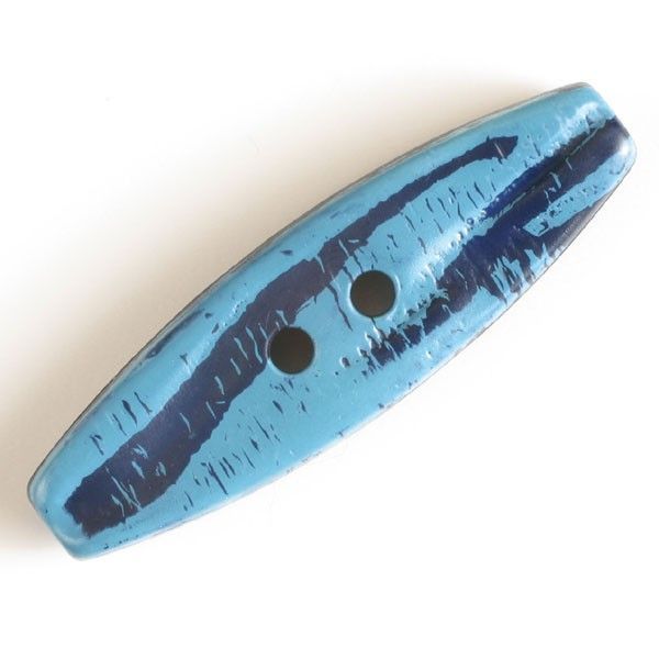 Modeknopf Größe 50 mm dunkelblau/türkis