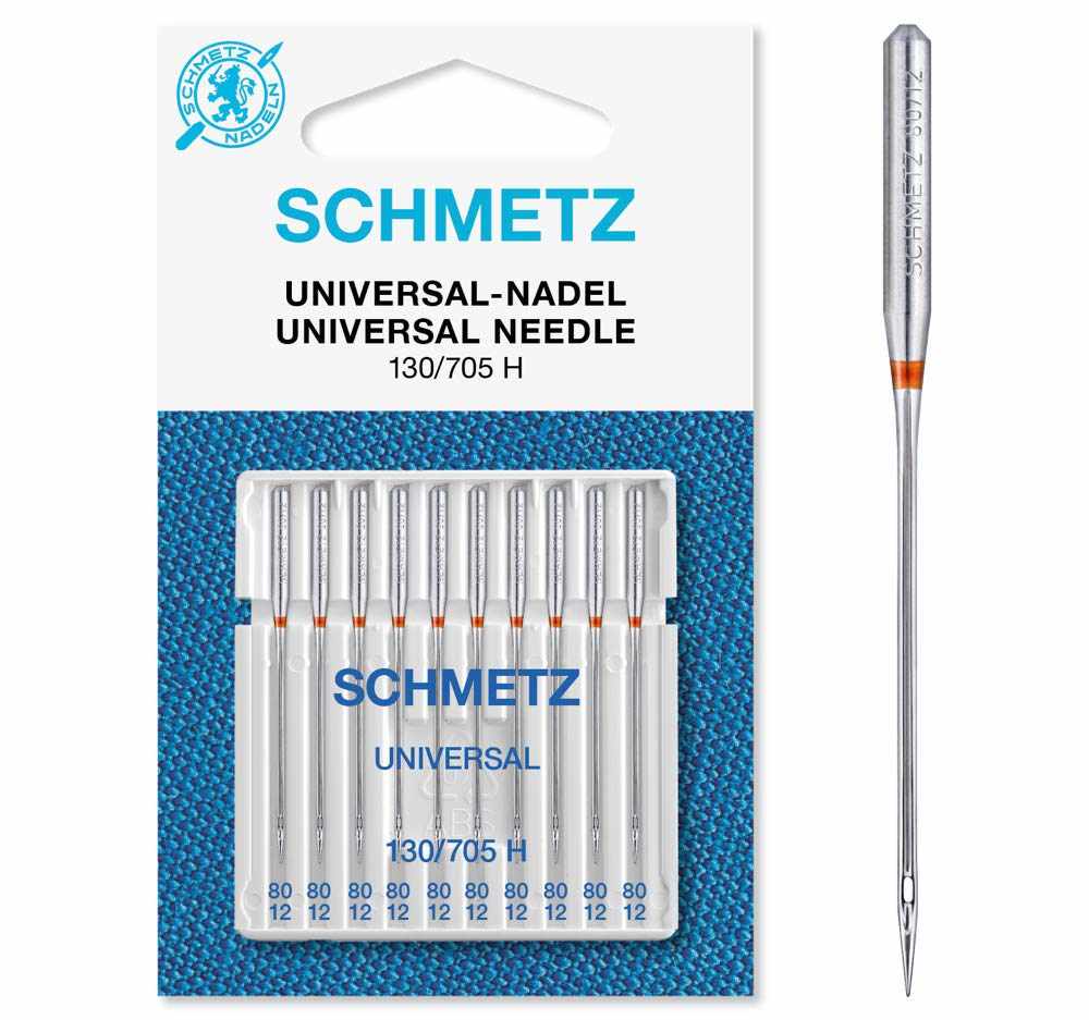 Nähmaschinen-Nadel Schmetz Universal 10St.  130/705 H 80/12
