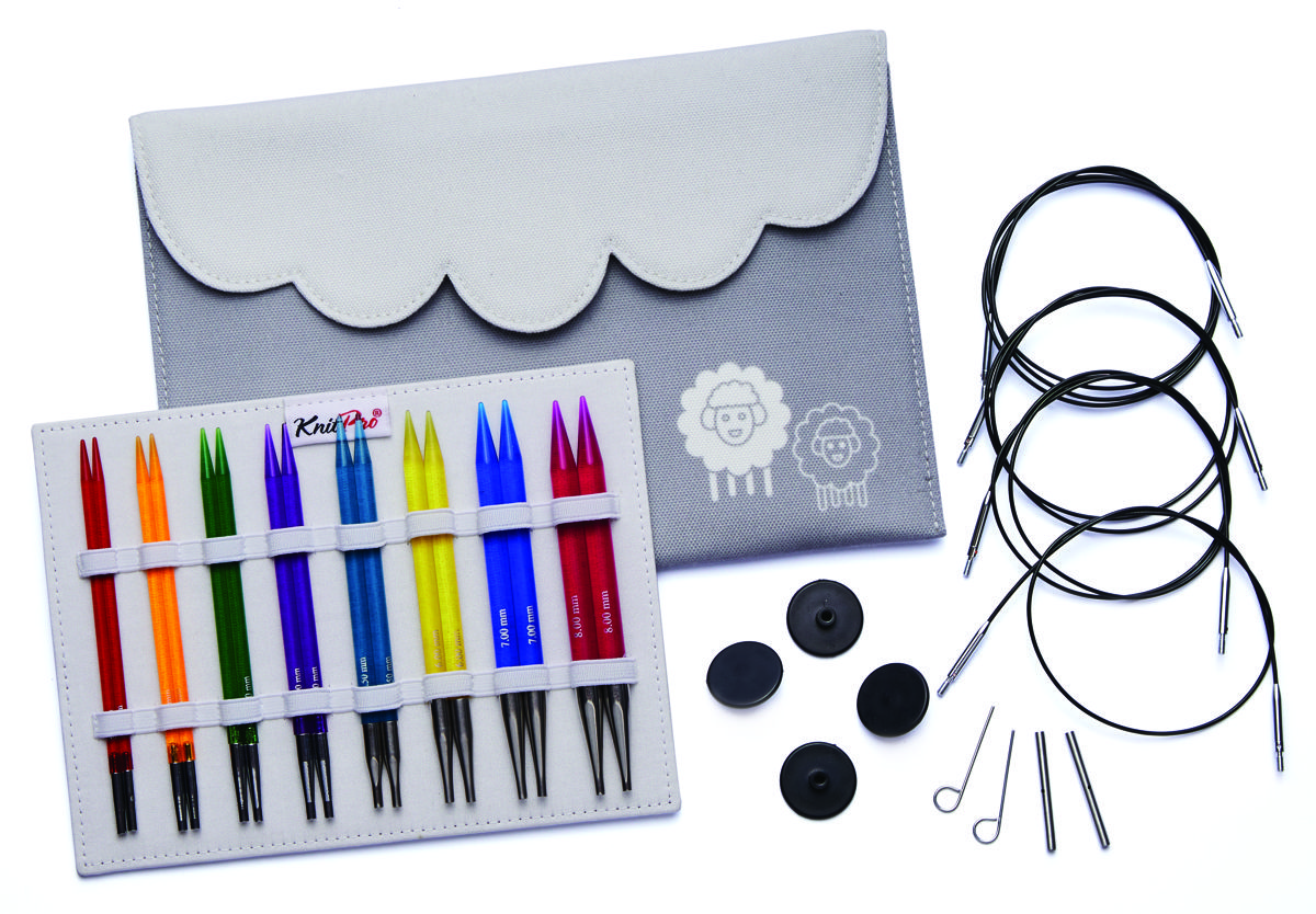 KnitPro Spectra Trendz Wechselbare Nadelspitzen Deluxe Set, B-Ware