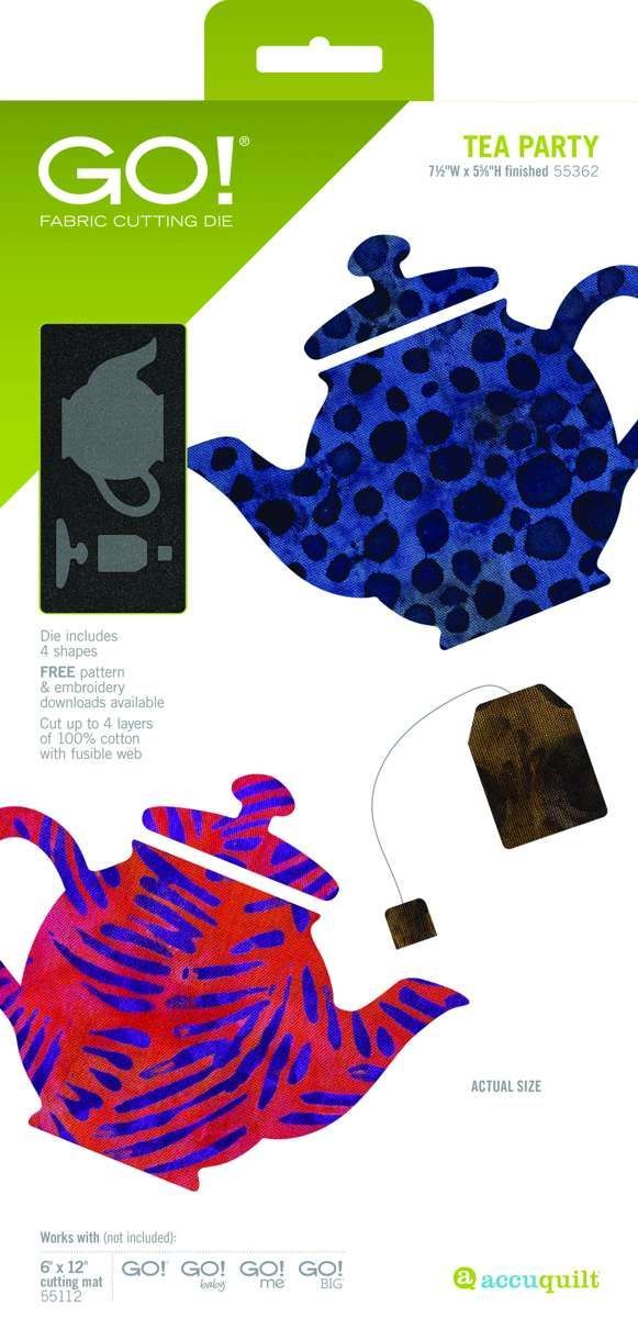 Accuquilt Stanzform Tea Party - 55362