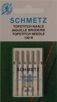 Nähm.Nadel Schmetz Topstitch 5St. 130N 90/14, VE20
