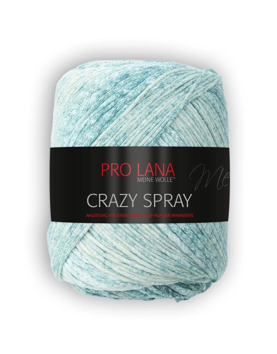 PRO LANA Crazy Spray, 66% Viskose,  34% Baumwolle; 280m / 150g -  Fb. 65