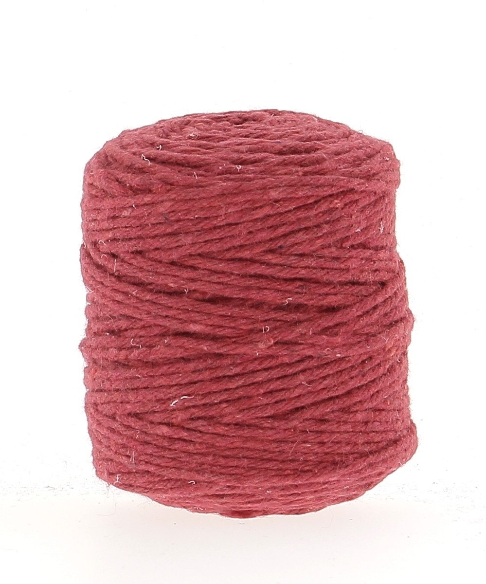 Hoooked Eco Barbante Milano Fb. Ruby 50g 100% recyceltes Garn Ökogarn