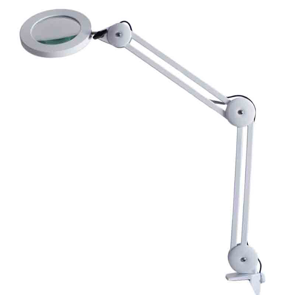 Mini Chameleon LED-Lupenleuchte mit USB-Anschluss in Weiß