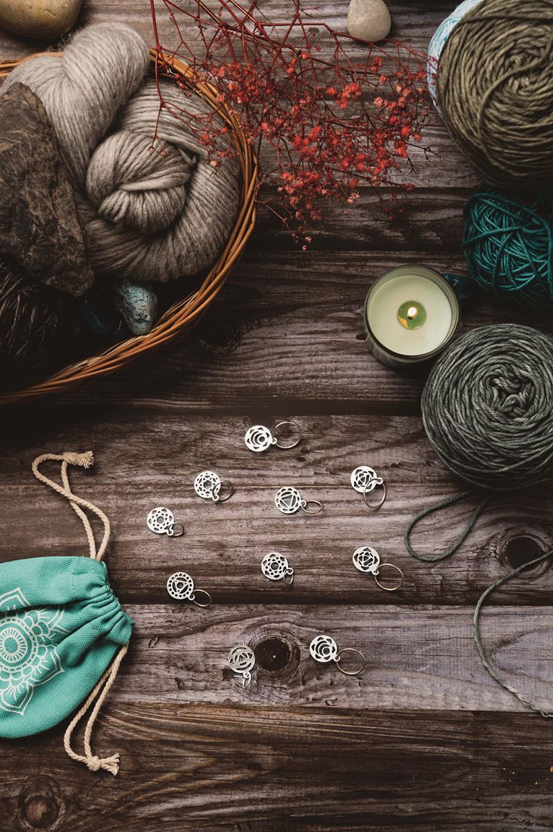 KnitPro Maschenmarkierer Chakra The Mindful Collection