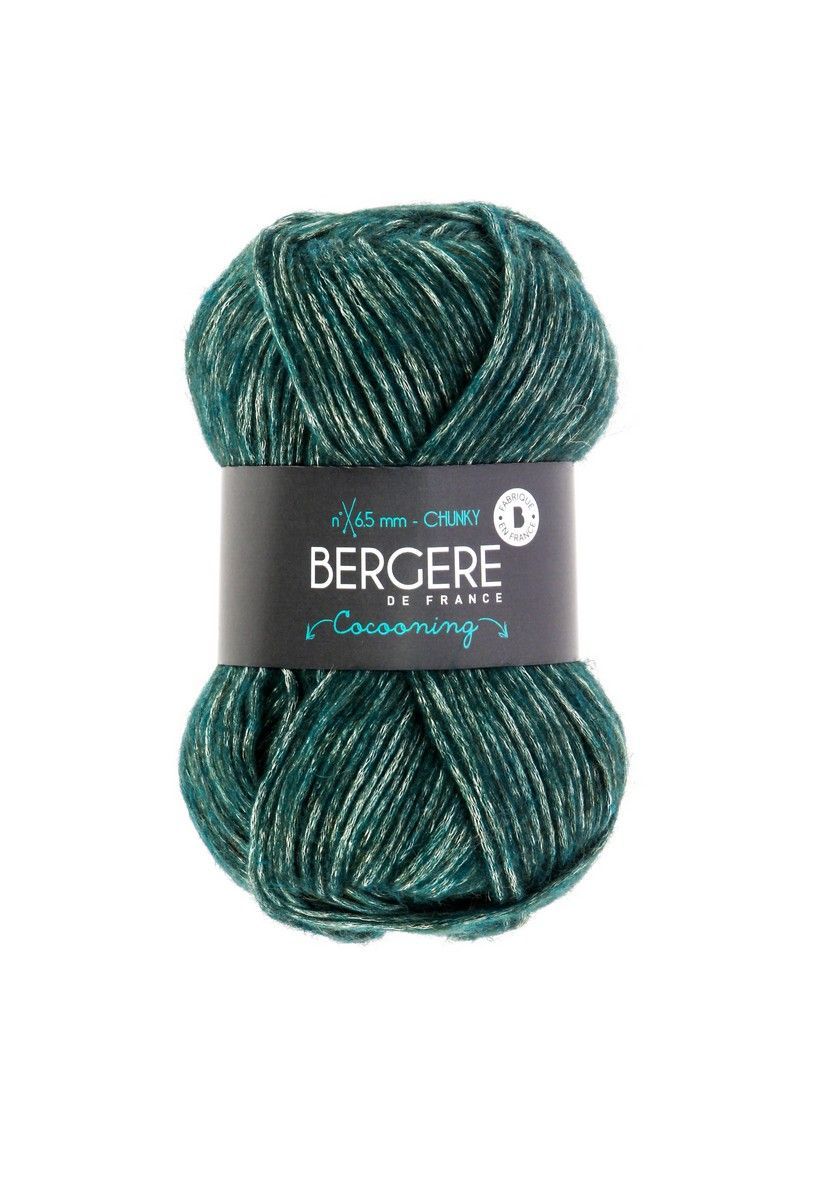 Bergere Cocooning - Farbe Sapin 47% Polyester, 27% Wolle, 26% Polyacryl, 125m/50g