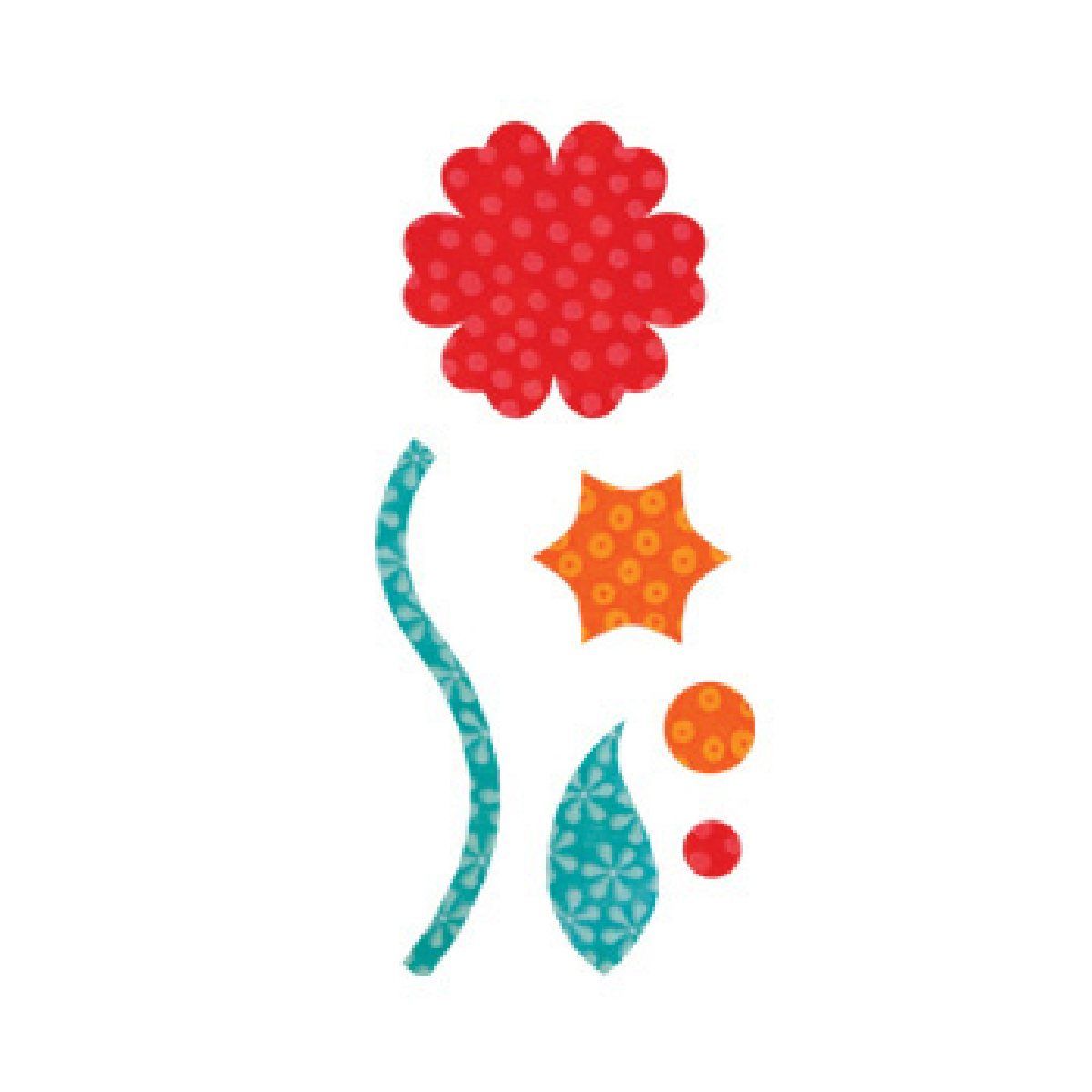 Accuquilt Stanzform Round Flower Blume - 55007