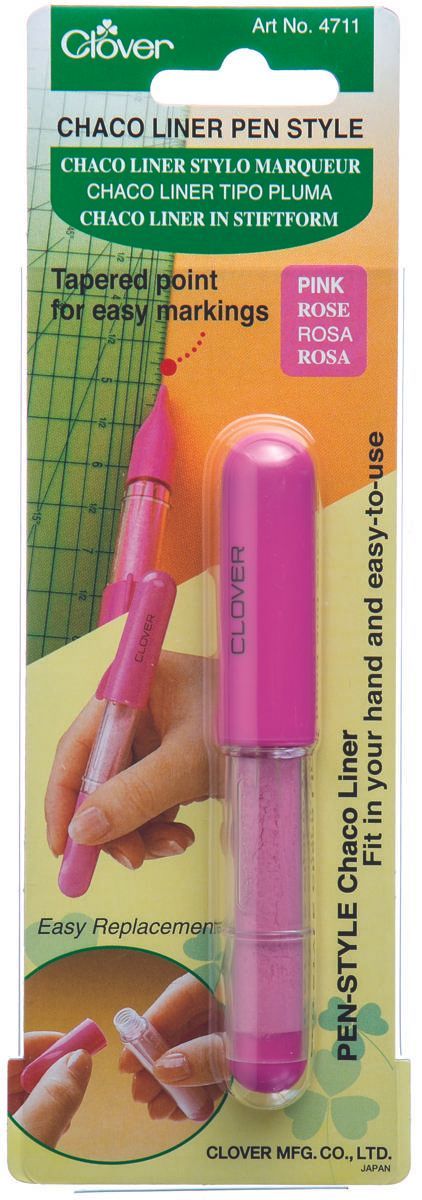 Chaco Liner Stiftform, rosa Inhalt: ca. 2,5g Kreidepulver