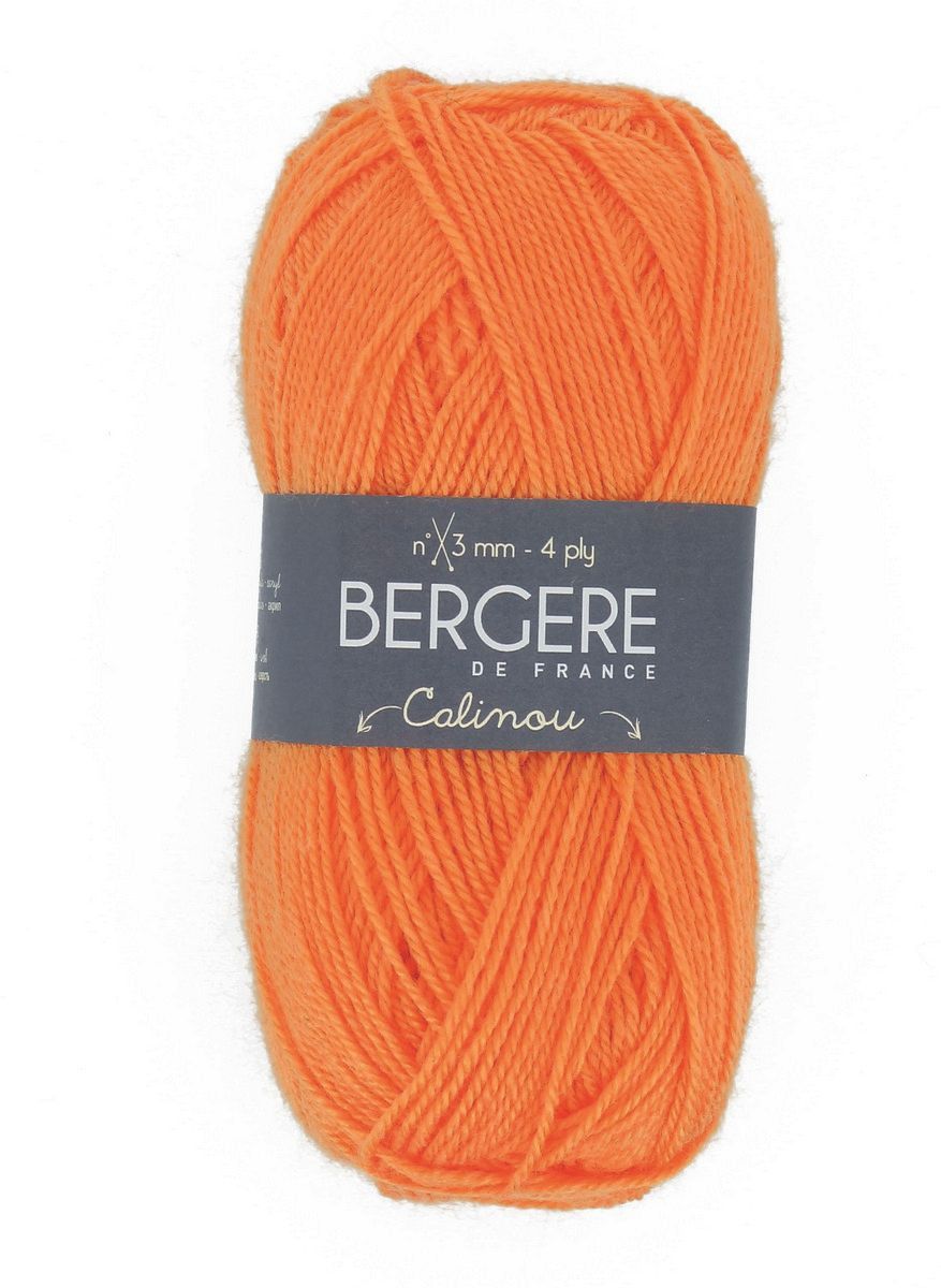 Bergere Calinou - Farbe Potiron 185m/50g, 75% Polyacryl, 25% Wolle 