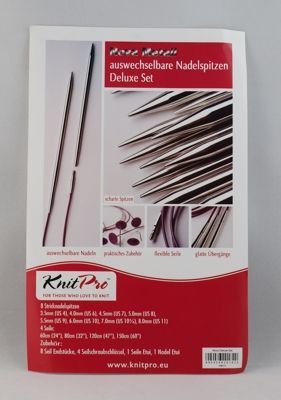 KnitPro Nadelspitzen Set Nova Metal Deluxe Set B-Ware
