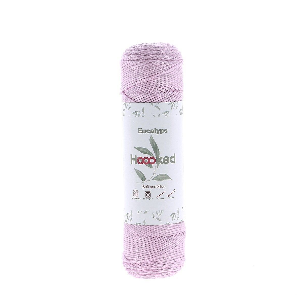 Hoooked Eucalyps, Fb. Rosa 100% Eucalyptus aus europäischen Wäldern