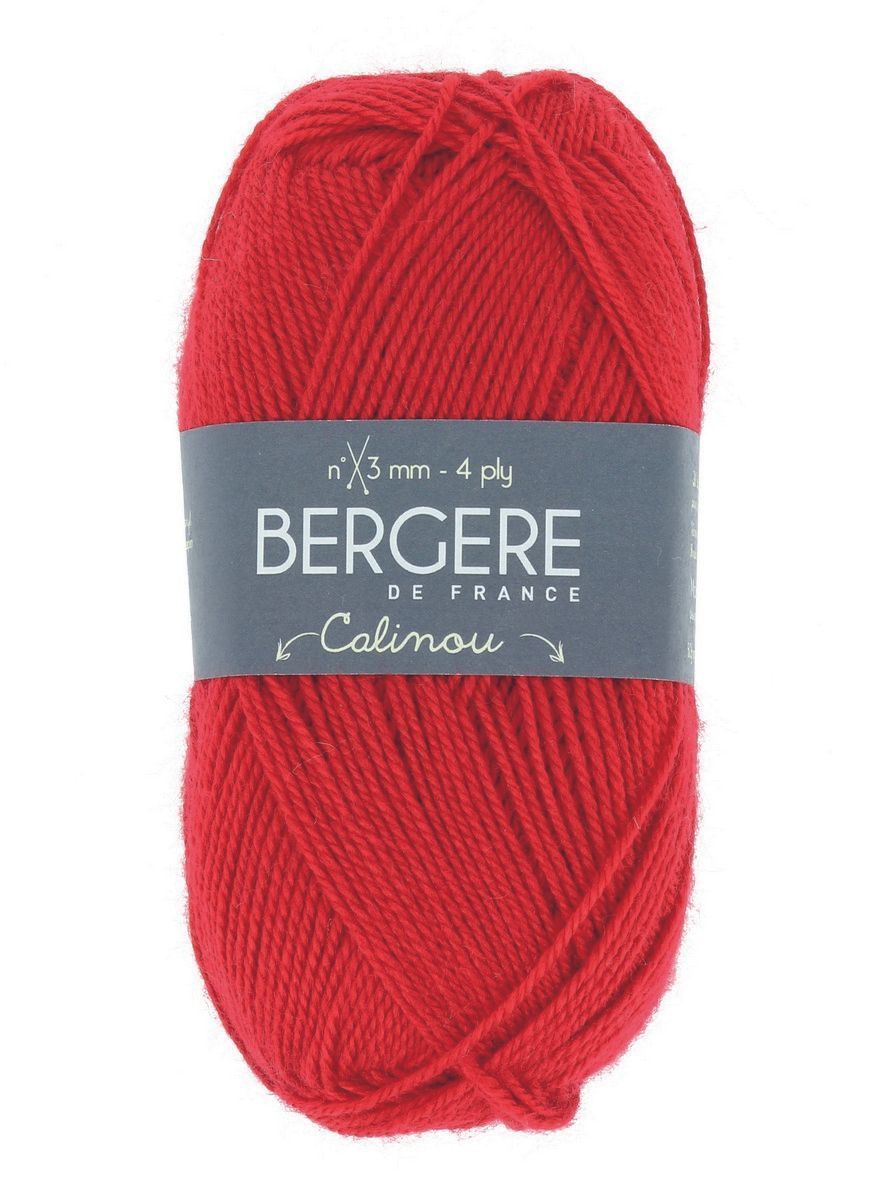 Bergere Calinou - Farbe Grenadine 185m/50g, 75% Polyacryl, 25% Wolle 