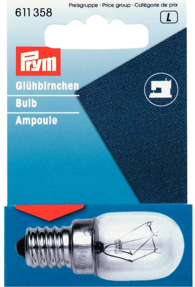 Nähmasch.-Glühbirne 15W Schraubfassung 